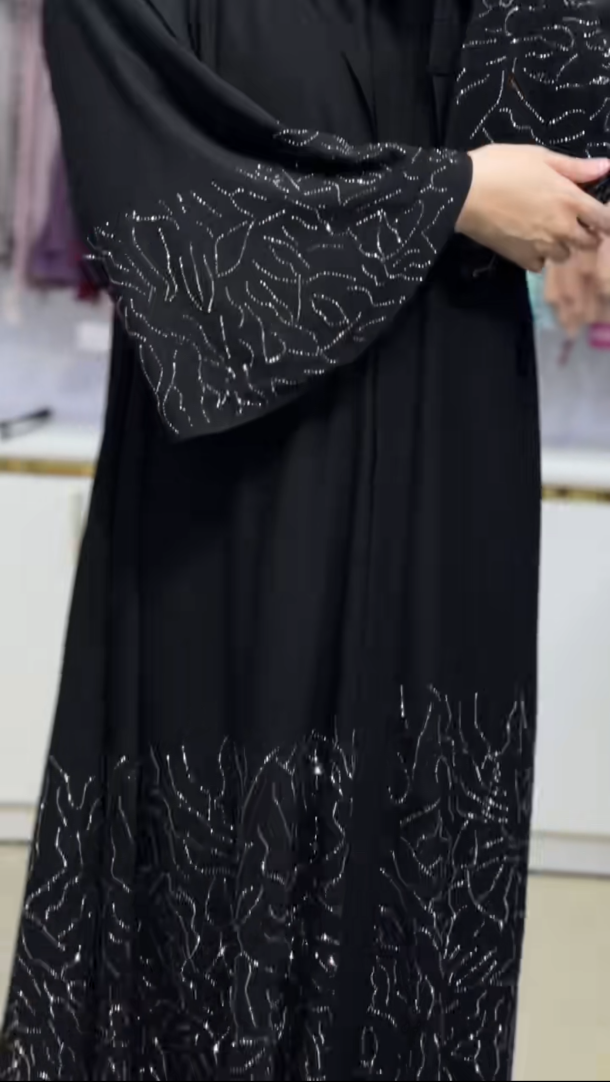 Desert Brown Elegant Abaya